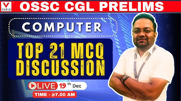 FUNDAMENTALS OF COMPUTER & IT | OSSC CGL Prelims 2026 | Complete Basics Class by Bikash Sir