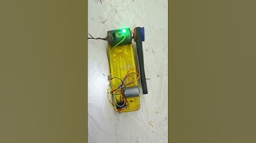 Generating Light by connecting a Dc Motor to a Dynamo#experiment #tranding # short video