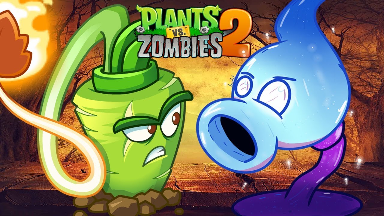 ✔️Wasabi Lửa Đại Chiến Đậu Bóng Tối | Plants Vs Zombies 2 | Hoa Quả Nổi  Giận 2 - Youtube