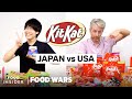 Eating Every US vs Japanese Kit Kat Flavor | Food Wars