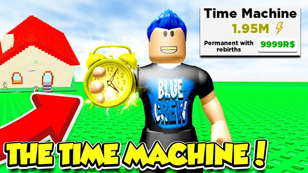 Buying The 9999 Robux Time Machine In Building Simulator Roblox Youtube - building simulator roblox hq