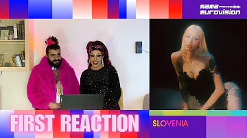 🇸🇮 Slovenia | Raiven - Veronika - First Reaction - Eurovision 2024