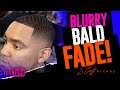 HAIRCUT TUTORIAL: HOW TO DO A BLURRY BALD FADE/ 2 CLIPPERS 1 HEAD
