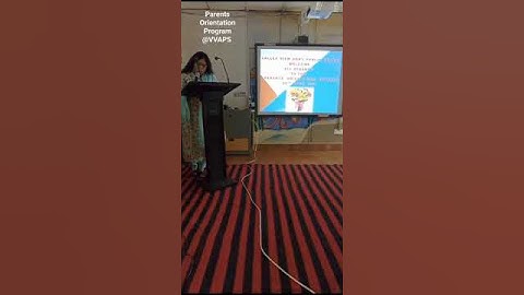 Parents Orientation Program@VVAPS