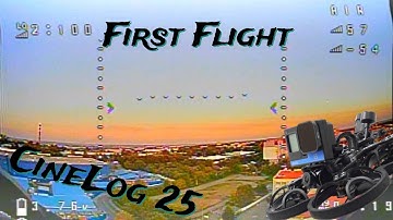 Firts flight GepRc CineLog 25 [DVR]