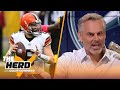 Baker is the problem in Cleveland, talks Aaron Rodgers' loss to Bucs — Colin | NFL | THE HERD