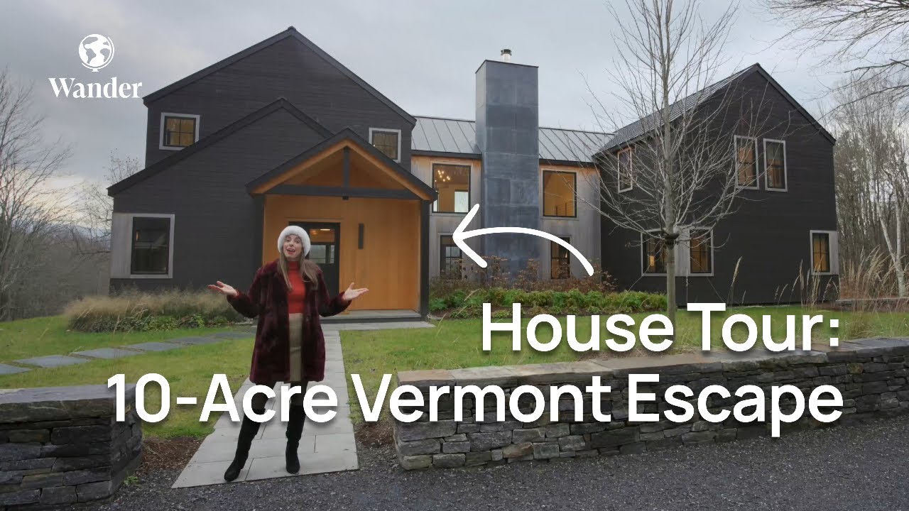 10-Acre Vermont Escape: Wander Stowe Woods House Tour