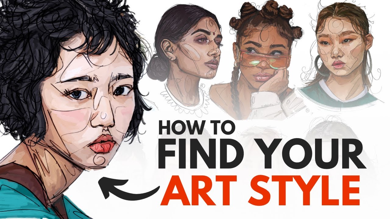 How to find your art style easy youtube