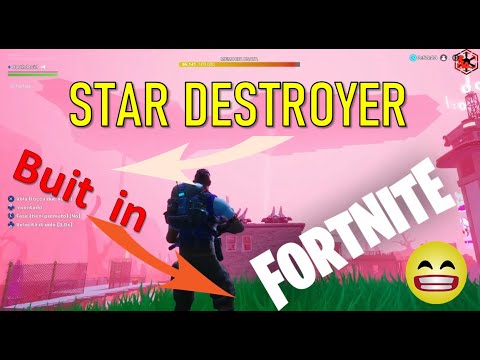 Fortnite Star Wars : Star Destroyer Built from Clan IGO