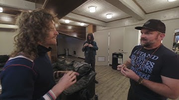 Dispatch Practicing "Wake Up" at Red Rocks