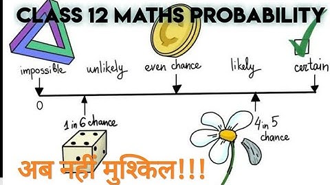 Class 12 Maths Chapter 13 Probability ||Concept and Exercise 13.1||