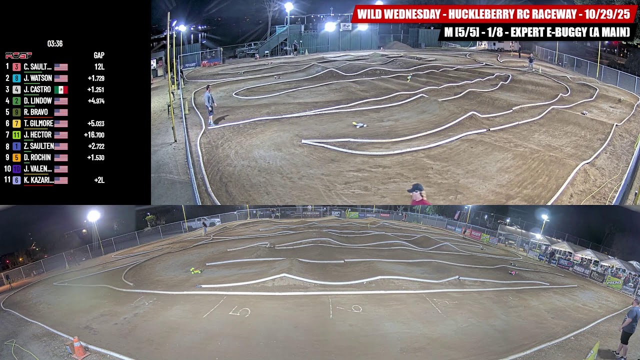 HuckleBerry RC Raceway 10/29/25 Wild Wednesdays - YouTube