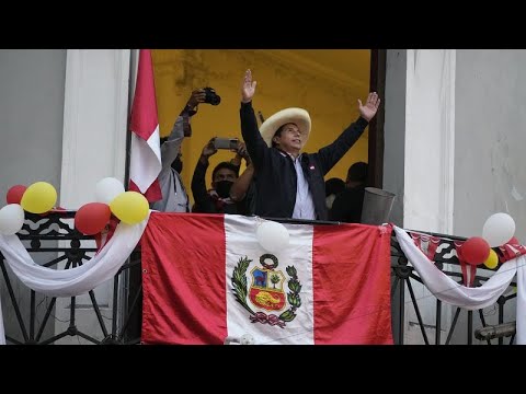 La izquierda latinoamericana felicita a Pedro Castillo como virtual  presidente electo de Perú - YouTube