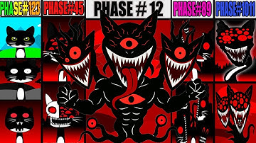 My Sprunki OC: Maxwell Cat | Phase 1 VS Phase 2 VS Phase 3 VS Phase 4 VS Phase 5 VS Phases 6-12