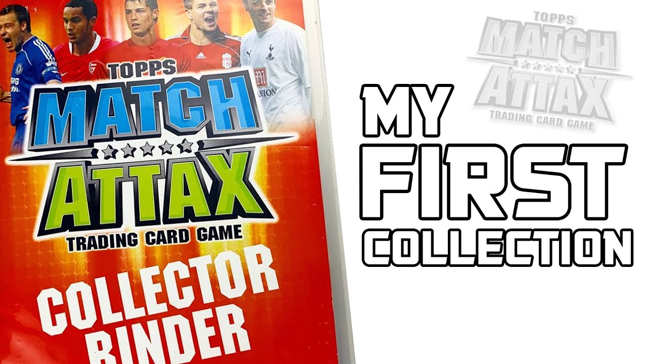 my *FIRST* MATCH ATTAX collection!! MATCH ATTAX 2007/08 (BINDER
