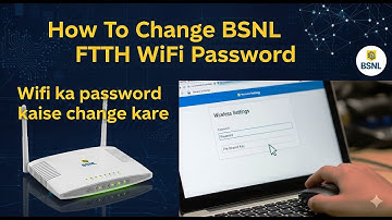 How To Change bsnl ftth WiFi Password | Wifi ka password kaise change kare | Quick And Easy Tutorial