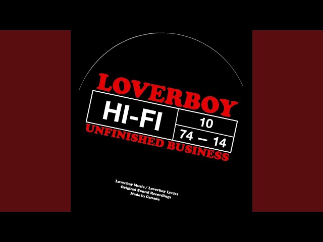 Loverboy - Crack Of The Whip