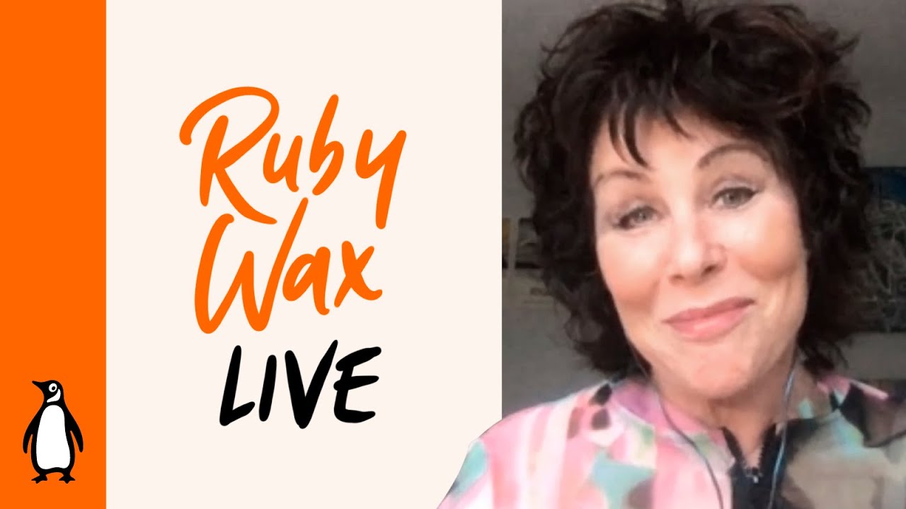 Ruby Wax On Her New Book Mindfulness How To Deal With Stage Fright At Home With Penguin Youtube