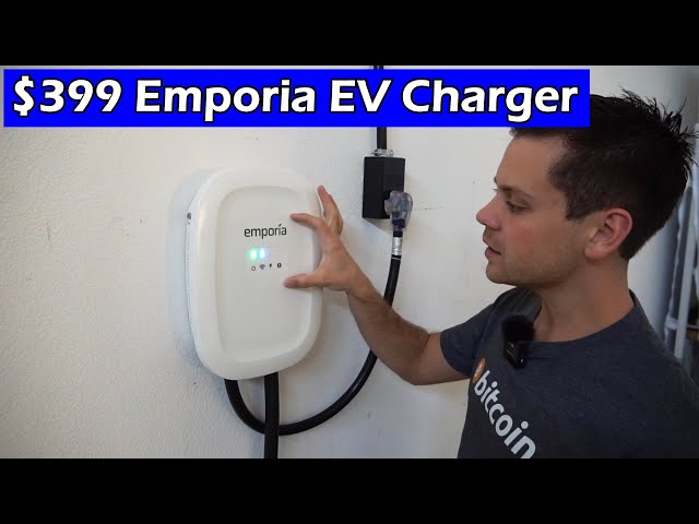 Door etiket aankomen $399 Emporia Level 2 EV Charger - YouTube