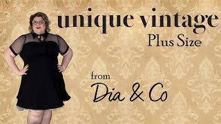 Dia & Co Box featuring Unique Vintage | Plus Size TRY ON Haul | Party Like It's 1929!