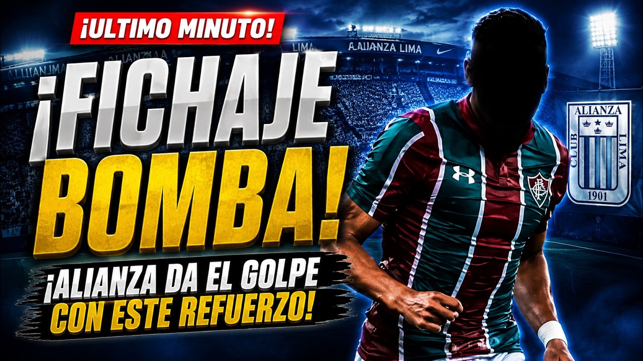 Alianza Lima rompe el mercado con Fernando Pacheco