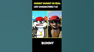 Honey Bunny characters in real life (part 16) wait for next part...#cartoon #short #shorts
