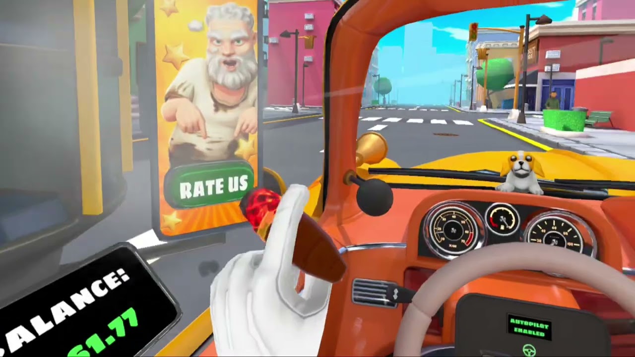 Playing TAXI DRIVER VR!! NOT FAMILY FRIENDLY! || Swearing warning!! Edited on capcut