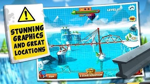 Bridge Builder Constructor Simulator - WEST All levels 3 STARS