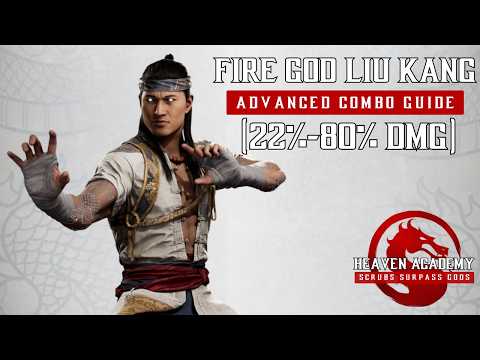 MK1 - Liu Kang Definitive Combo Guide (BEST KAMEOS)