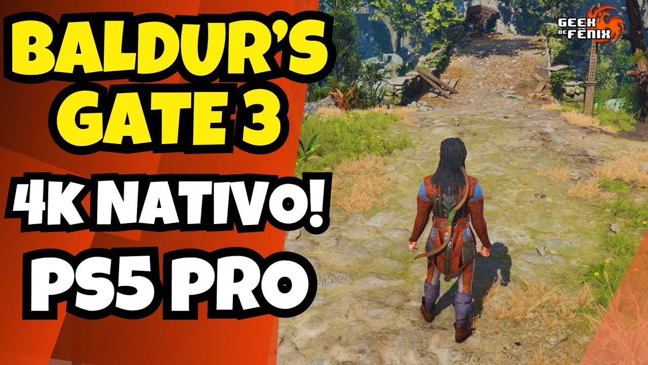 Baldur's Gate 3 Em 4K NATIVO no PS5 PRO! Enhanced Gameplay - [4K/60fps] - YouTube