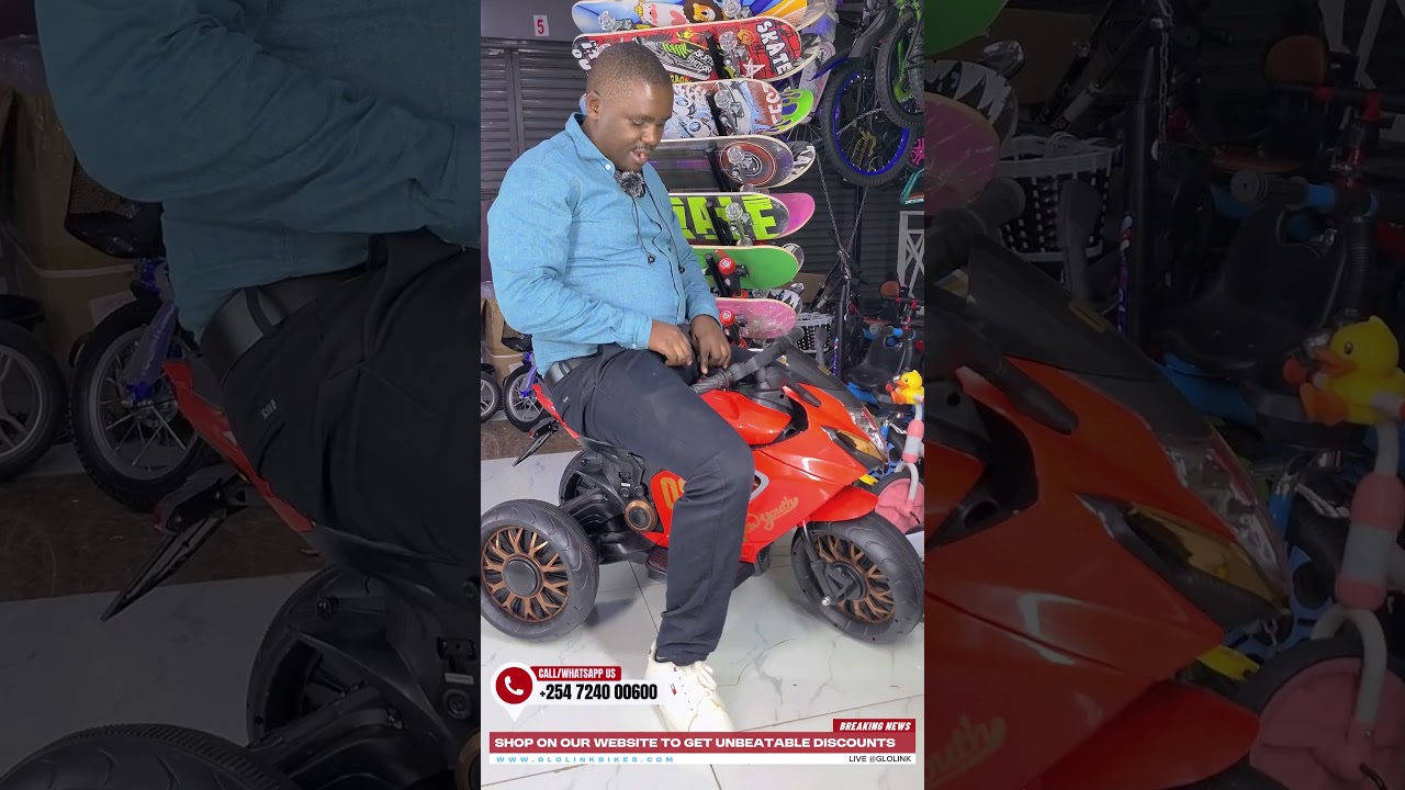 KIDS ELECTRIC TRI-CYCLE