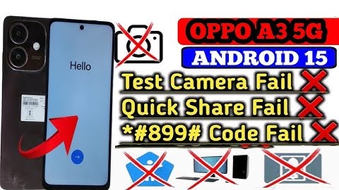 OPPO A3 5G FRP BYPASS ANDROID VERSION 15 WITHOUT PC||NEW METHOD 💯 WORKING CPH2693||LETEST TRICK 2025