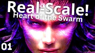 Playing Real-Scale Heart of the Swarm || Starcraft 2 (Part 1)