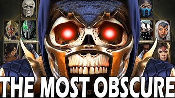 The Most Obscure Mortal Kombat Characters!