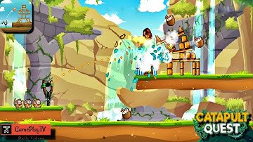 Catapult Quest  | Walkthrough | Levels 1-20 | Android Gameplay HD