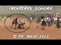 Carreras de Caballos en Fronteras, Sonora 30 de Julio 2023