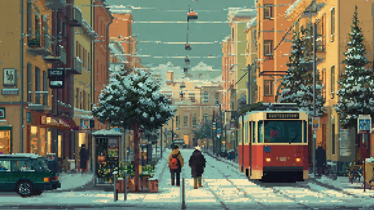 Afternoon Flow 🧘‍♀️ | Lofi Study Beats for Winter Focus & Productivity