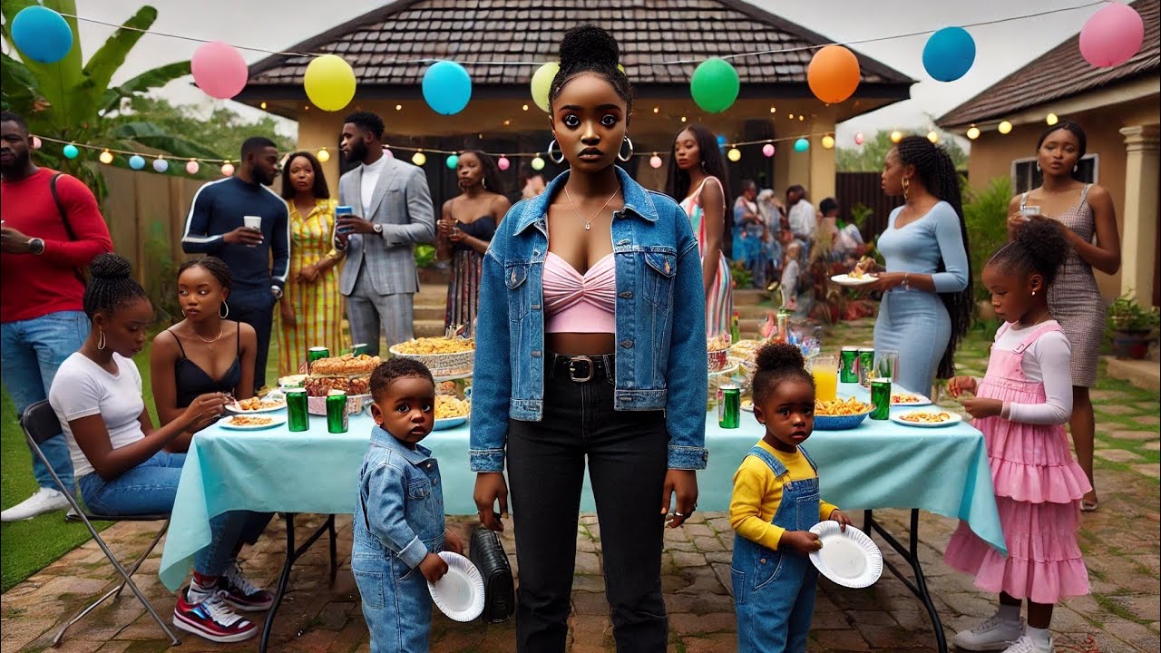 Her Kids Were Denied Food at the Party — Their Silent Tears Exposed the Host’s Real Face.”‎