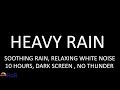 Heavy Rainstorm Sounds, 10 Hours Relaxing Night Rain White Noise by House of Rain