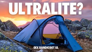 OEX HAVE GONE ULTRALITE? | wild camping in the Lake District | OEX Bandicoot Ultralite