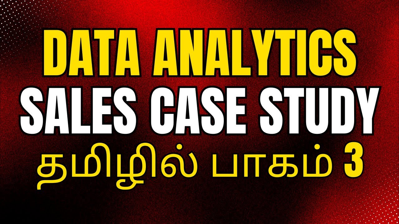 Data Analysis Python Tamil | Data Analysis Using Python Tamil #3 - YouTube
