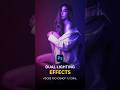 Dual Lighting Effect In Photoshop #photoshoptutorial #photoediting