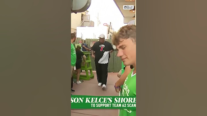 Jason Kelce, along with others, make quite the entrance at his event in Sea Isle 🤩😂