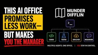 Munder Difflin : This AI Office Promises Less Work But Makes You the Manager