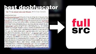 Lua Deobfuscatordumper Moonsecluraphironbrew And 10 More ....
