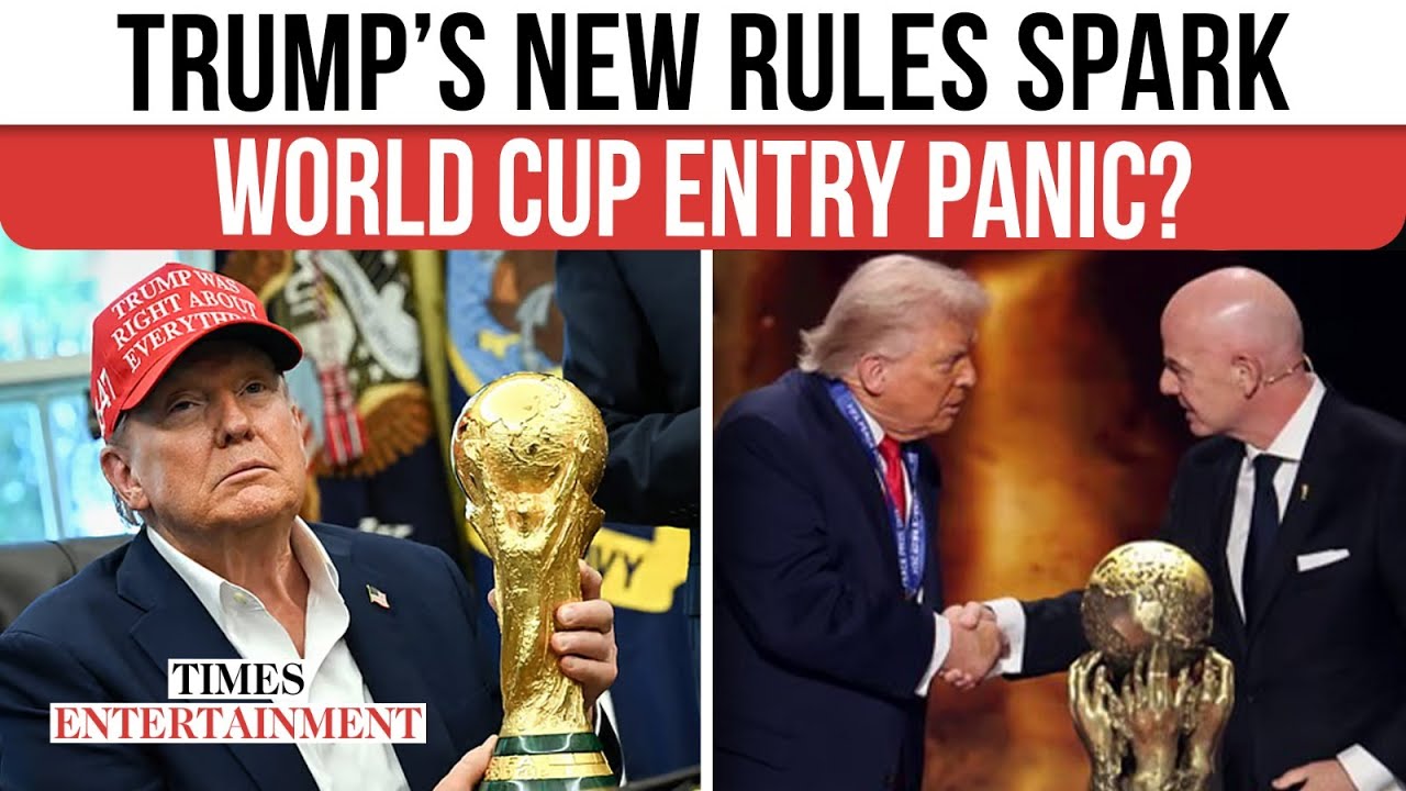 Trump Tourism Rule Ignites OUTRAGE As Fans Warn World Cup 2026 Could Collapse | WATCH