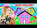 I BUILT A MANSION FOR MY DOGS IN ADOPT ME! (ROBLOX)