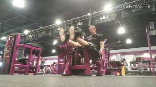 Reverse drop set leg extension