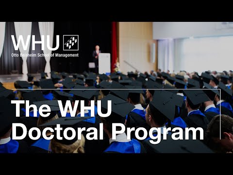 Create impact – The Doctoral Program at WHU