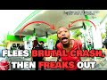 Bodycam Captures Unlicensed Driver's Hysterical Meltdown After Hit and Run Crash